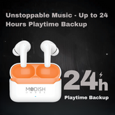 Close-up of 13mm dynamic drivers with Super Bass technology for rich, powerful sound